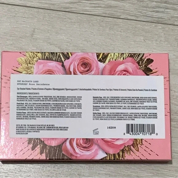 Pat McGrath, eyeshadow palette, rose decadence 6 shades - Picture 4 of 6